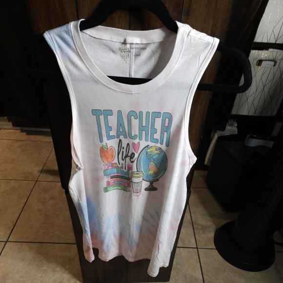 Tank Top  Tie Dye and Sublimated - Picture 2 of 4